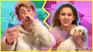 MattyBRaps Reacts Boys Are So Ugh Haschak Sisters [upl. by Uolyram]