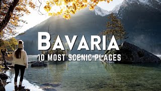 Top 10 Most Scenic Places in Bavaria Germany Prepare to Be Amazed [upl. by Anilem]