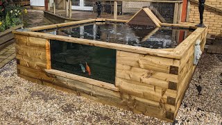 Pond Window Install March 2024  Sleeper Pond [upl. by Garges484]