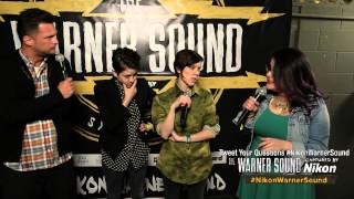 Julian McCullough interviews Tegan and Sara at SXSW [upl. by Ranjiv]