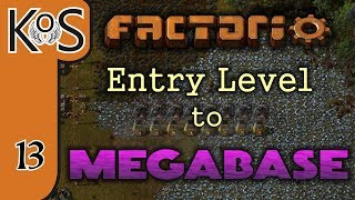 Factorio Entry Level to Megabase Ep 13 BASE TRAIN STATION  Tutorial Series Gameplay [upl. by Bussy]