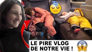 PIRE VLOG • TEMPÊTE TRAIN RATÉ BOUCHONS  FT LA COUSINE  Studio Bubble Tea Les Ménuires [upl. by Tirza]