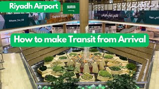 Riyadh Airport View  Walk tour  Saudi Arabia 4K [upl. by Sybley279]