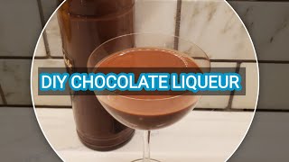 DIY Chocolate Liqueur [upl. by Rakia547]