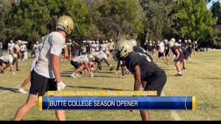 Butte College football opens its season on the road on Saturday [upl. by Nebuer]