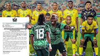 Nigerian Government senseless statement before South Africa vs Nigeria Afcon Game [upl. by Polash]