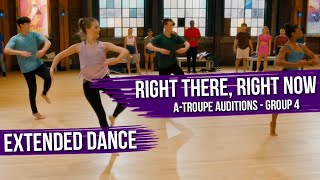 Extended Dance  Right There Right Now  ATroupe Audition  Group 4  The Next Step Season 9 [upl. by Adriane576]