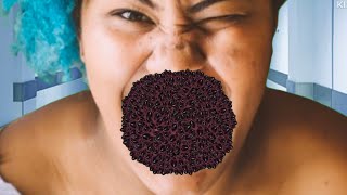 ASMR stop motion Trypophobia cleaning face  ASMR animation treatment deep cleaning 🏥 Onetoo111 [upl. by Kir751]