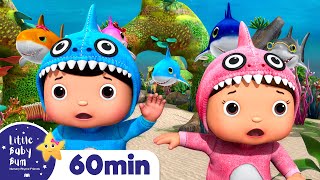 Baby Shark Dance  60 min of LittleBabyBum  Nursery Rhymes for Babies ABCs and 123s [upl. by Ennovihc]