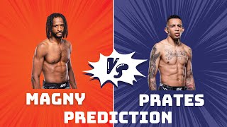 Neil Magny vs Carlos Prates Prediction [upl. by Aninat496]