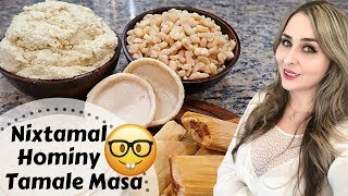 Tamales Masa amp Pozole Hominy From Nixtamal  Cooking with Science [upl. by Whitford]