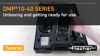 Unboxing coating thickness measurement with the DMP®1040 series  Fischer [upl. by Asiar989]