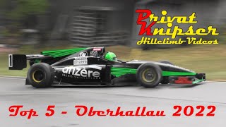 Top 5  Bergrennen Oberhallau 2022  Fastest cars amp Amazing Sound Lola LobArt Osella FA30 Norma [upl. by Rozelle]