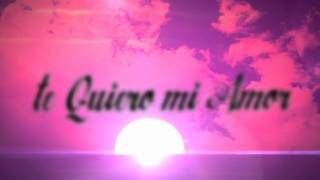 Kros Feat Kalex  Te Quiero Mi Amor Kros Original Mix Official Lyrics Video [upl. by Rosenberg]