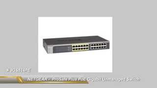 JGS524PE NETGEAR Switch at Genisys [upl. by Blinni]