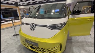 VW ID BUZZ CYBERTRUCK KIA EVS AND MORE AT SILICON VALLEY AUTO SHOW 2024 [upl. by Kamila]