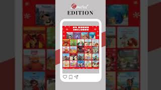 Disney Storybook Collection Advent Calendar Count Down to Christmas With 24 Festive Books [upl. by Ahseiat]