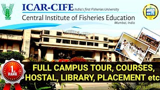 ICARCIFE MUMBAI  Central Institute of Fisheries Education  No1 University of India🇮🇳 agguru [upl. by Asalocin506]