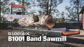 B1001 Band Sawmill  LOGOSOL [upl. by Sima]