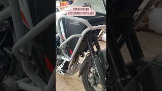 HONDA NX500 accesories install follow bigbike youtubeshorts youtube fyp fypシ゚viral [upl. by Enyawed]