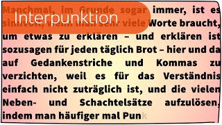 Interpunktion in 2 Minuten erklärt [upl. by Nakre72]