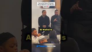 Gervonta Davis chooses Abdul Wahid as his Muslim name❤️ [upl. by Jabin644]