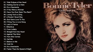 Bonnie Tyler Greatest Hits Full Album  The Best Songs Of Bonnie Tyler Ever [upl. by Yonah]