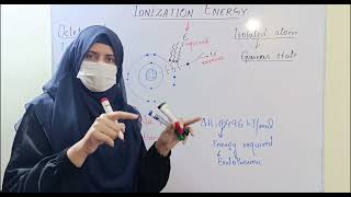 Ionization Energy  Factors Affecting  Periodic Trends  PTB  MDCAT  ECAT [upl. by Rimaa]