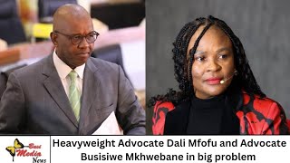 Advocate Dali Mpofu and Advocate Busisiwe Mkhwebane face debarment threats [upl. by Gmur]