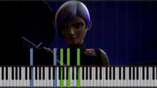 Sabines Catharsis Star Wars Rebels  Piano Cover  Sheet Music [upl. by Warfore]