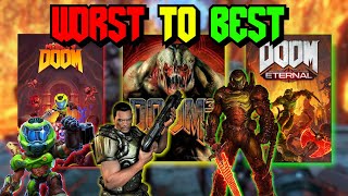 Ranking EVERY Doom Game From Worst To Best [upl. by Borek]