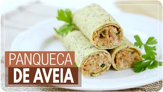 PANQUECA DE AVEIA COM FRANGO fácil e nutritiva sem lactose  Mamãe Vida Saudável  277 [upl. by Ennairol]