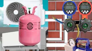 R410A Refrigerant Charging Procedure in Air Conditioning by Weight [upl. by John]