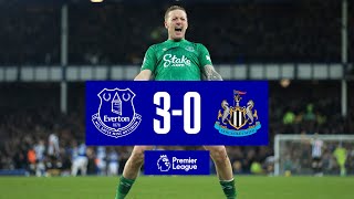 EVERTON 30 NEWCASTLE UNITED  Premier League highlights [upl. by Bauske]