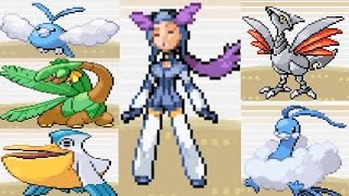 Pokémon Emerald WINONA GYM Boss Fight ALTARIA Feather Badge [upl. by Fairley433]