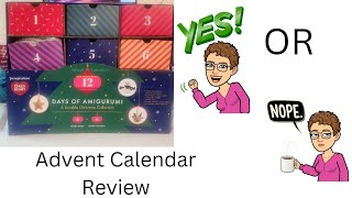 Amigurumi Advent Calendar Review Yarnspirations [upl. by Latsryk]