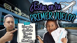 Primera Vez en el Aeropuerto 🛫 Como tomar un Vuelo Paso a Paso😱CONSEJOS para PRINCIPIANTES🎒 [upl. by Harms136]