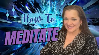 How to Meditate Simple Steps for Beginners [upl. by Eillim]