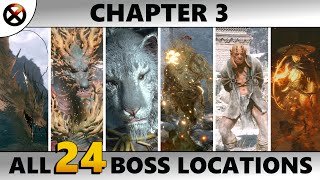 BLACK MYTH WUKONG All Boss Locations CHAPTER 3 All Hidden Optional Secret Bosses [upl. by Ribal369]