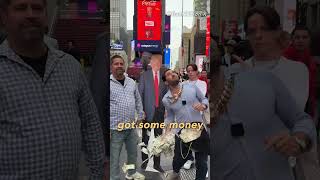 Bro Turned ENTIRE Times Square MAGA 🔥💰 [upl. by Esch]