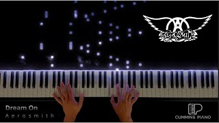 Dream On  Aerosmith  Advanced Piano Cover  Sheet Music [upl. by Lorou393]