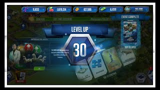 Level Up Stage 30  Battle MODs  Jurassic World The Game [upl. by Farika663]