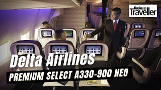 Delta Air Lines Premium Select A330900 neo London  Los Angeles  Business Traveller [upl. by Petrine]