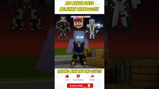 Ayo bantu Herobrine kalahkan rank Thanos jahat‼️😱 shorts shortvideo game funny minecraft [upl. by Inaleon]