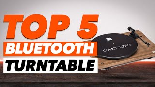 Top 5 Best Bluetooth Turntable 2022 [upl. by Pournaras568]