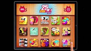 25in1 free educational games HD short video [upl. by Nosnevets394]