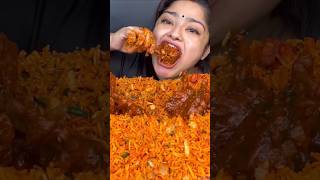 SPICY SPICY SPICY🌶CHICKEN LOLLIPOP🤤🤤CHILLI CHICKEN FRIED RICE🤤 mukbang asmr biggbites food [upl. by Blanca59]