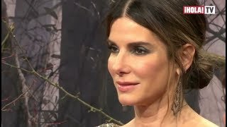 Sandra Bullock cuenta cómo fue participar en una cinta de terror por primera vez  ¡HOLA TV [upl. by Akiemahs]