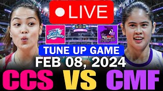 CREAMLINE VS CHOCO MUCHO 🔴LIVE TUNE UP GAME  FEBRUARY 8 2024 pvl2024 [upl. by Nniroc715]