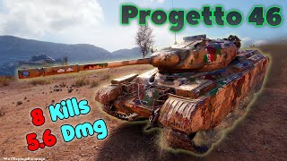 Progetto M35 mod 46  8 Frags 56K Damage Master by player JALTURKO [upl. by Fletcher690]